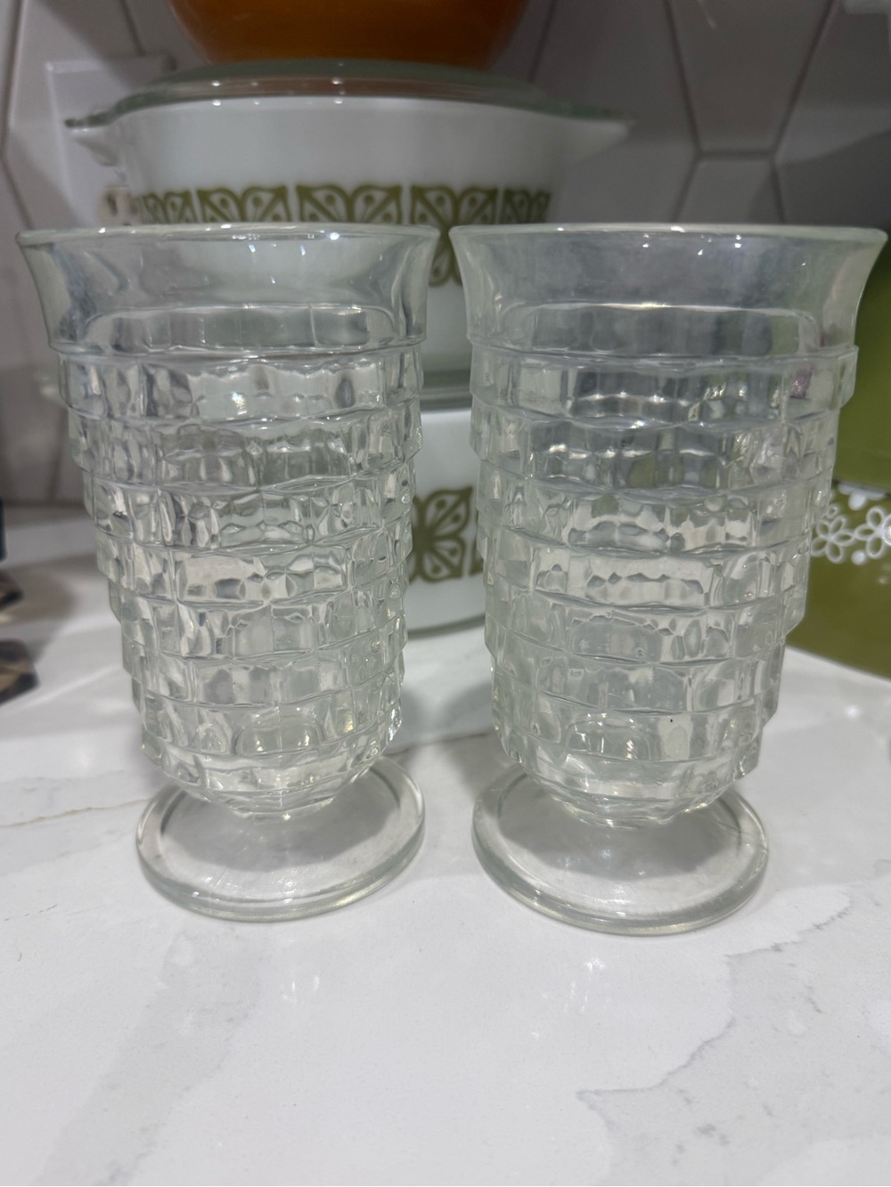 Indiana Glass Clear Iced Tea Glasses